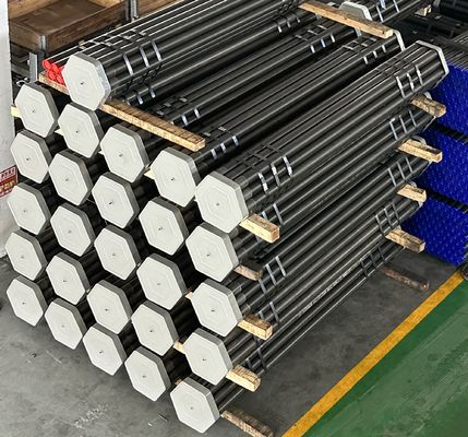 HQ Diamond Drill Rod Holder لوله های فولاد ضد زنگ سوراخ کردن روتاری 146Mm Casing Pipe برای سوراخ کردن فولاد