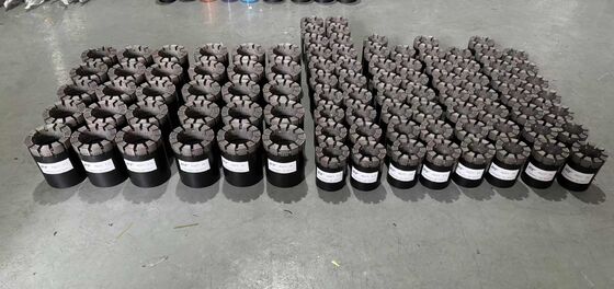 قطعه هسته الماس نفوذ شده که حفاری را در ژئولوژی های مختلط شکسته شده با عمر ابزار طولانی و حداقل نگهداری فراهم می کند