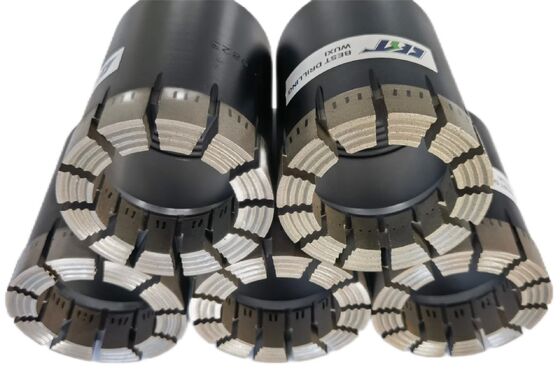 مته مغزه الماسی سیمی برای حفاری سطحی و زیرزمینی